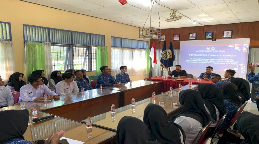 Kanwil Ditjenpas Kalsel Perkuat Kinerja Petugas Bapas Amuntai