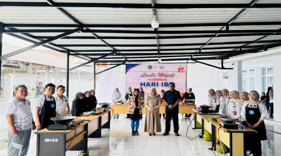 Gandeng PKK Kab. Sinjai, Rutan Sinjai Peringati Hari Ibu dengan Lomba Masak 