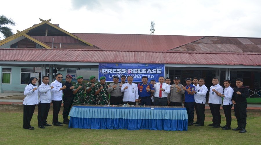 Apel Kesiapsiagaan Nataru dan Razia Serentak Perkuat Pengamanan dan Pelayanan di Lapas Muara Tebo