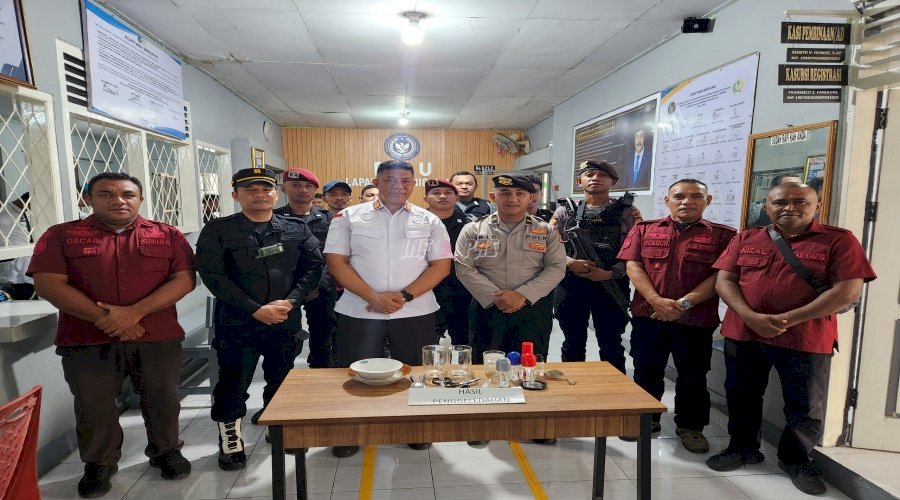 Langkah Preventif Akhir Tahun, Lapas Tual Gandeng Polres Malra Geledah Kamar Hunian