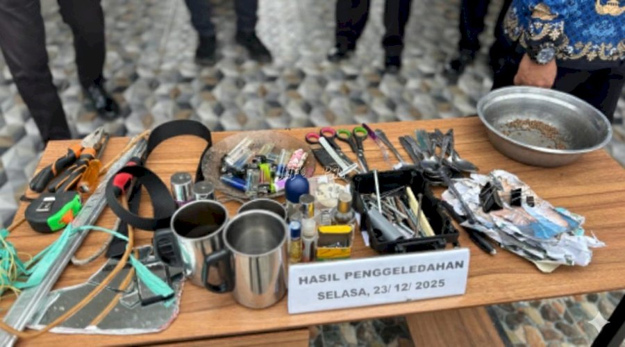Jelang Nataru, Lapas Atambua Pastikan Kamar Hunian Warga Binaan Steril dari Barang Terlarang