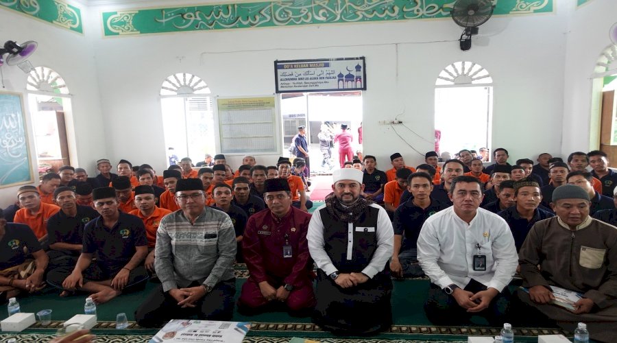 Lapas Muara Bulian Sambut Safari Dakwah Habib Ahmad Al Habsyi
