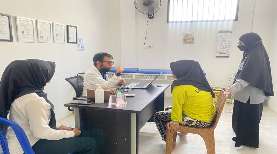 Lapas Perempuan Jambi Gelar Pemeriksaan Kesehatan Rutin bagi Warga Binaan