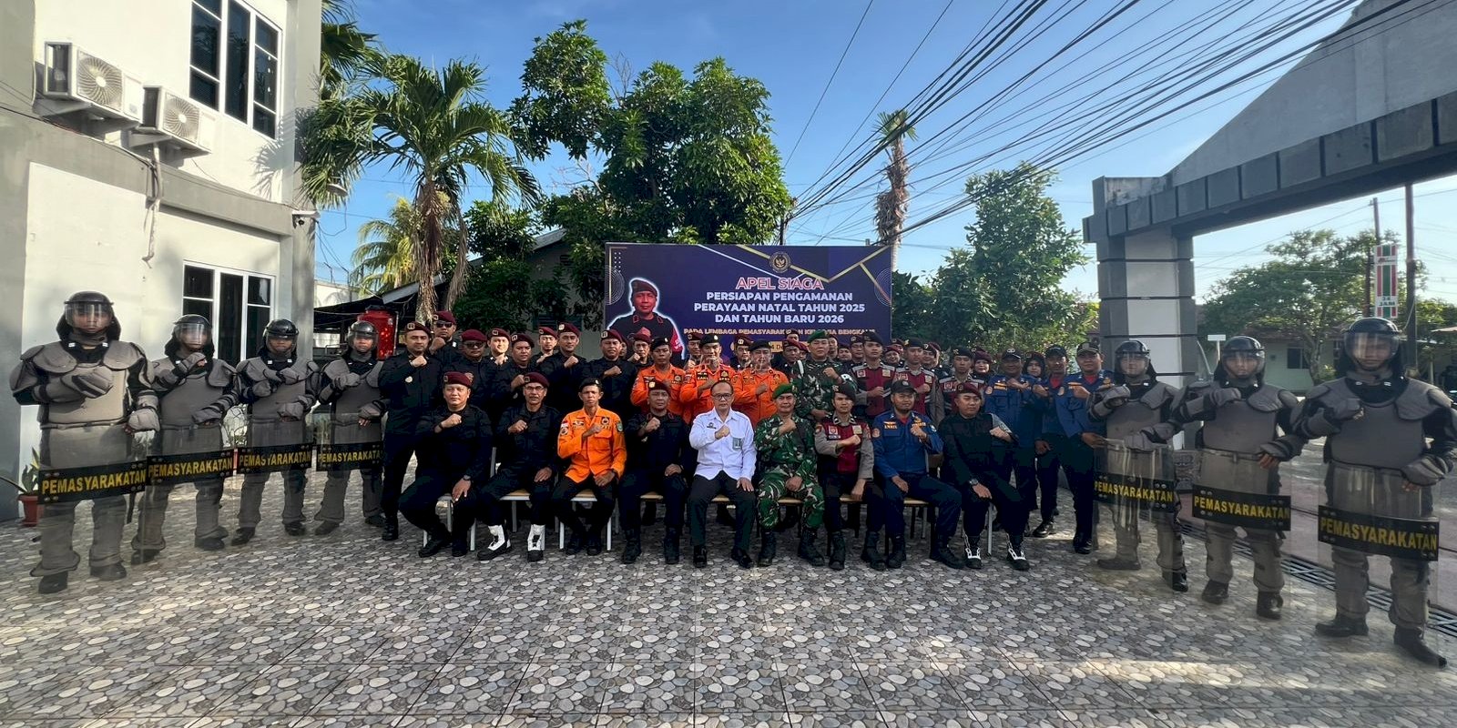 Lapas Bengkalis Gelar Apel Siaga Pengamanan Natal 2025 dan Tahun Baru 2026