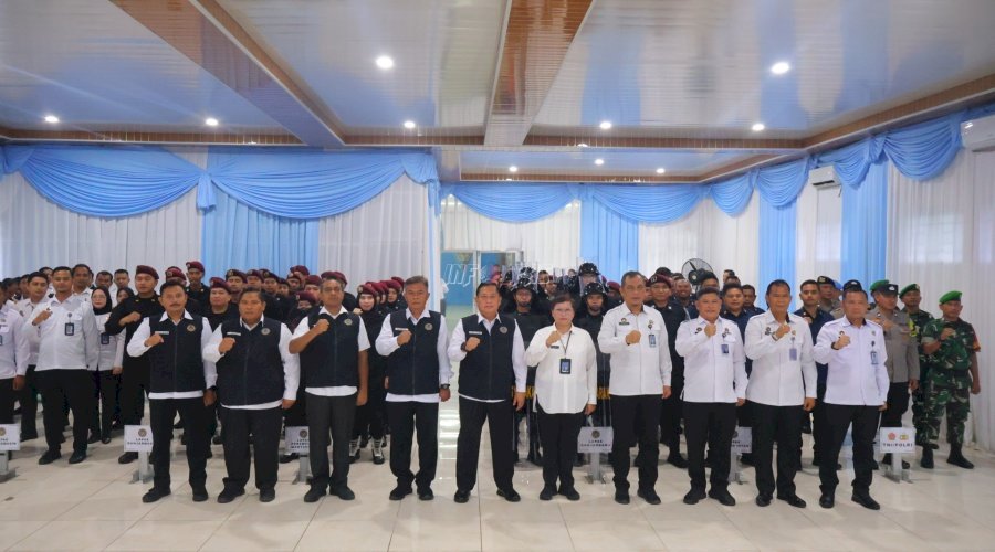 Apel Siaga Nataru, Kakanwil Ditjenpas Kalsel Minta Perkuat Pengamanan dan Pelayanan