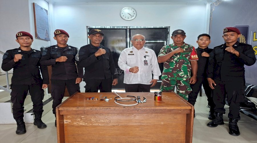 Jaga Keamanan, Lapas Saparua Laksanakan Razia Jelang Nataru