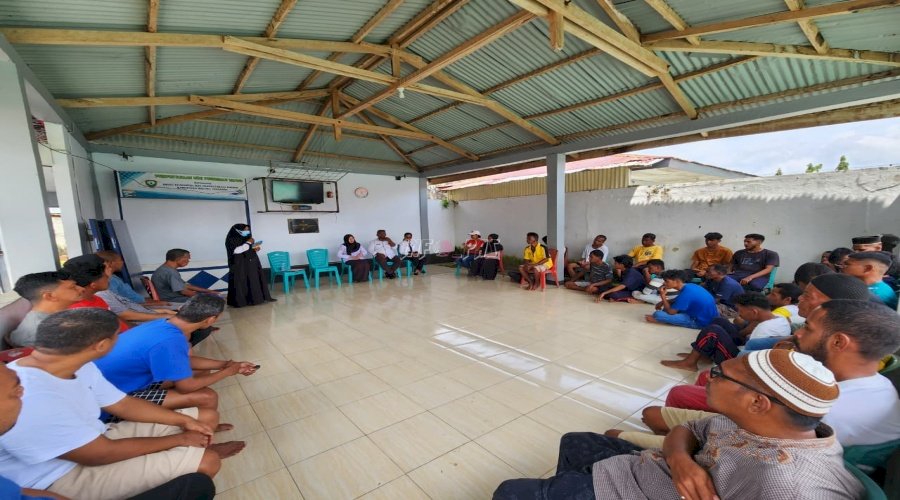 Sinergi Lapas Tual dan Puskesmas, Berikan Penyuluhan Intensif Cegah Penularan Kusta di Hunian Padat