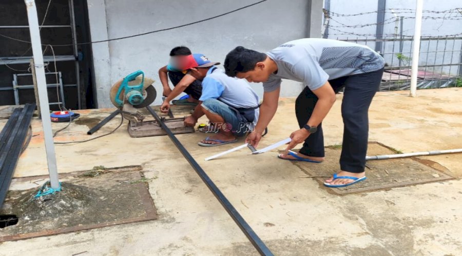 Workshop Perbengkelan dan Mebel di Lapas Banjarmasin, Wujudkan Pembinaan Kemandirian Warga Binaan
