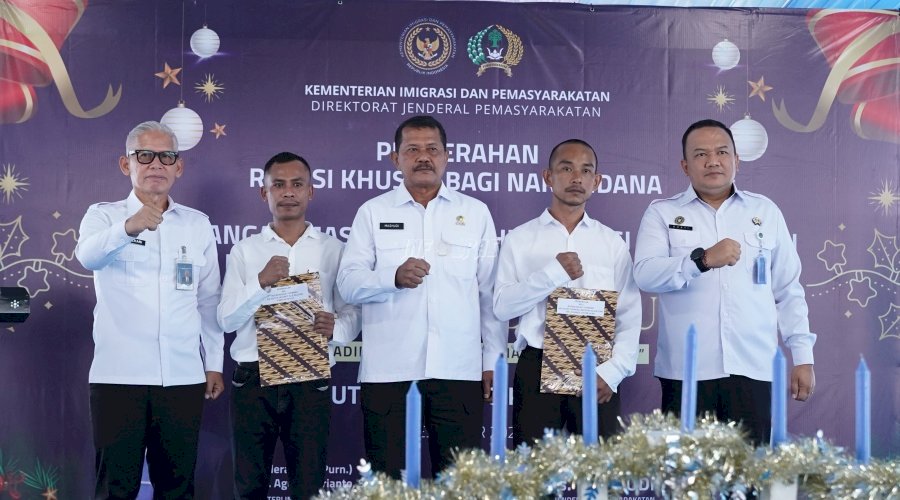 Dirjenpas Pimpin Penyerahan Remisi Khusus Natal bagi 638 Warga Binaan DKJ
