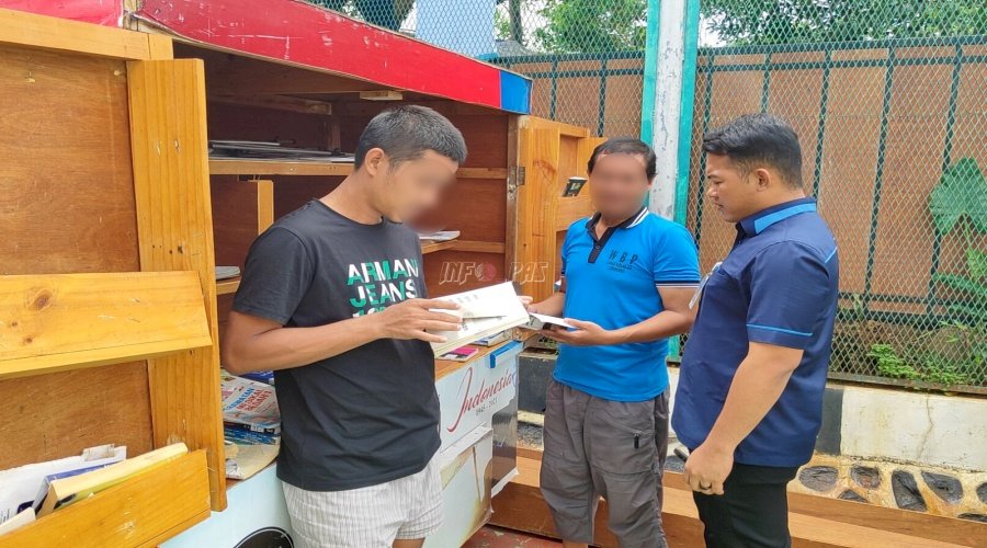 Inovasi Literasi di Balik Jeruji: Gerobak Pintar Hadirkan Semangat Membaca di Blok Hunian Lapas Cibinong