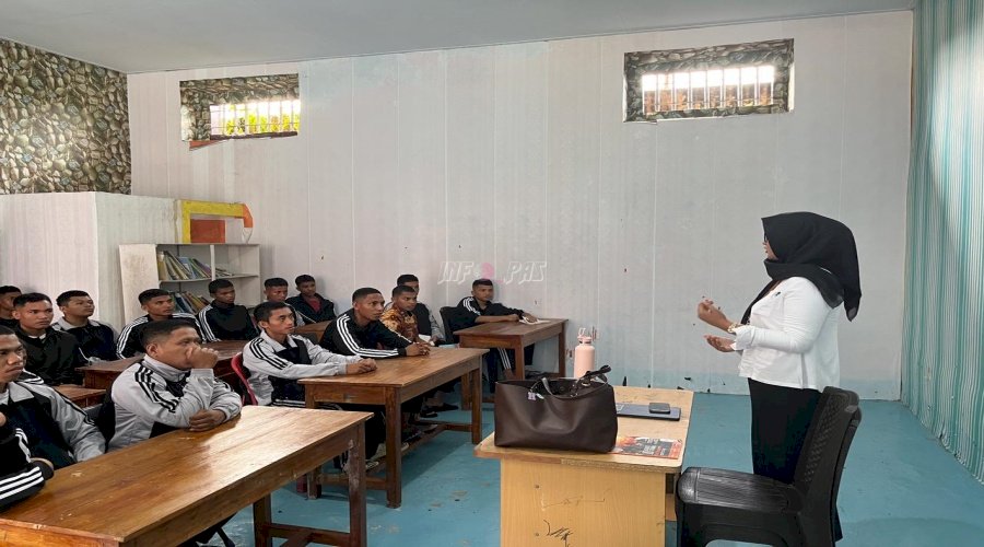 Tingkatkan Kamahiran Anak Binaan, LPKA Ternate Gelar Program Belajar Bahasa Inggris