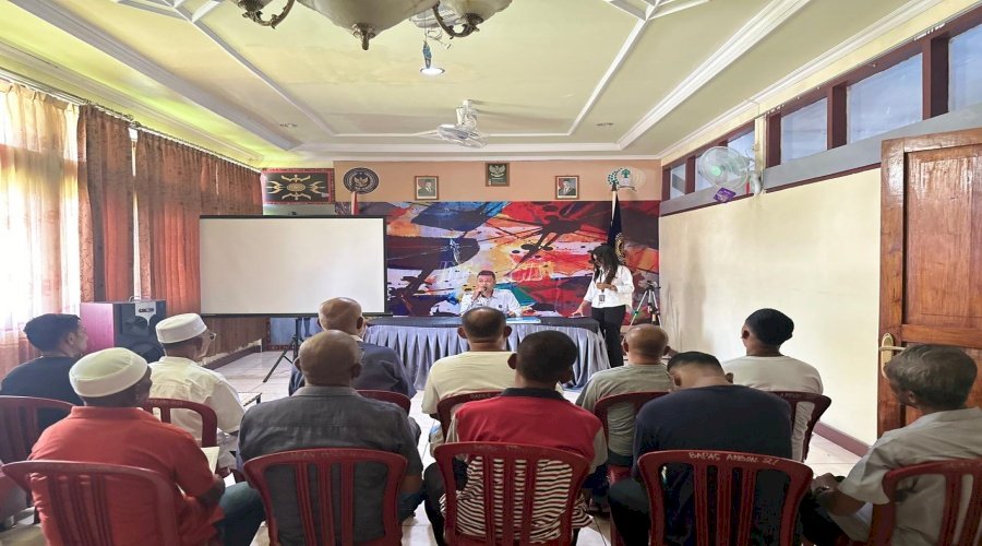 Fokus Pembimbingan Kepribadian, Bapas Ambon Perkuat Reintegrasi Sosial Klien Pemasyarakatan