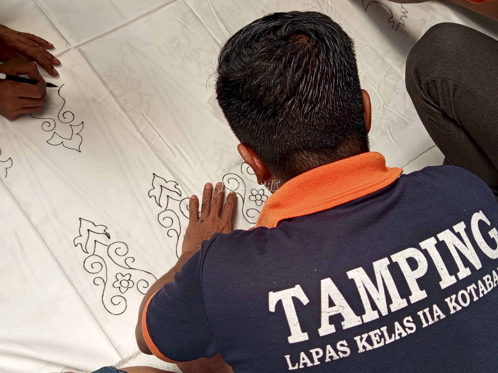 Dari Lapas untuk UMKM, Warga Binaan Kotabaru Kembangkan Desain Sasirangan