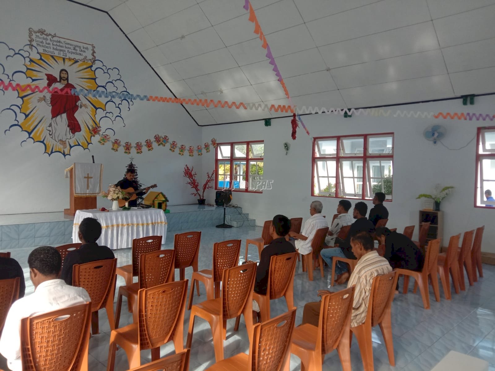 Syukuri Remisi Natal, Warga Binaan Lapas Namlea Gelar Ibadah Buka Usbu