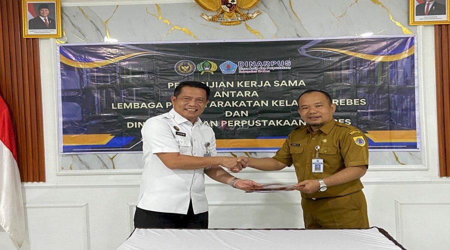 Perkuat Tata Kelola dan Literasi, Lapas Brebes Teken Kerja Sama Strategis