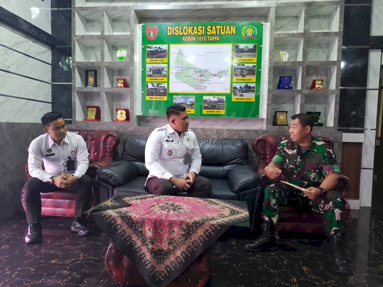 Antisipasi Kerawanan Tahun Baru, Rutan Rantau Jalin Sinergi dengan TNI–Polri