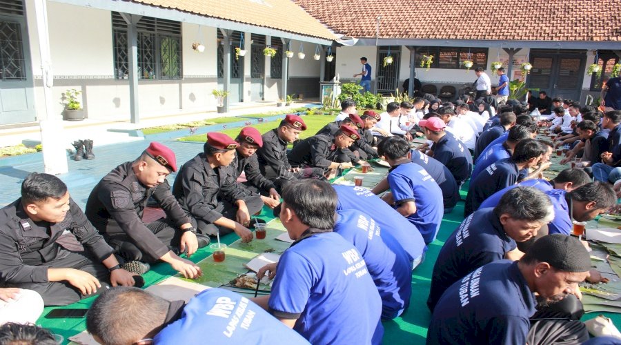 Tutup Tahun 2025, Lapas Tuban Gelar Sarapan Bersama Warga Binaan