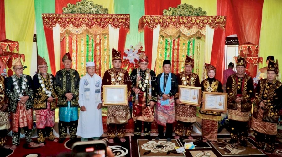 Hadiri Penganugerahan Gelar Adat Melayu Jambi, Lapas Muara Tebo Dukung Pelestarian Budaya Daerah