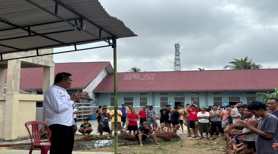 Lapas Muara Tebo Ajak Warga Binaan Wujudkan Situasi Aman dan Kondusif Jelang Tahun Baru