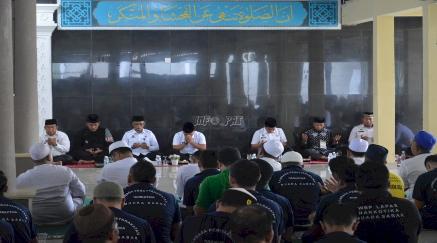 Refleksi Akhir Tahun, Lapas Narkotika Muara Sabak Gelar Zikir dan Doa Bersama