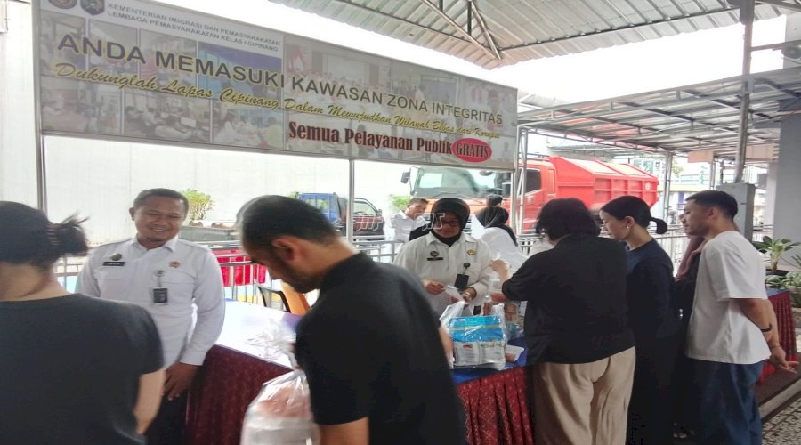 Lapas Cipinang Hadirkan Pelayanan Prima bagi Keluarga Warga Binaan di Penutup Tahun 2025