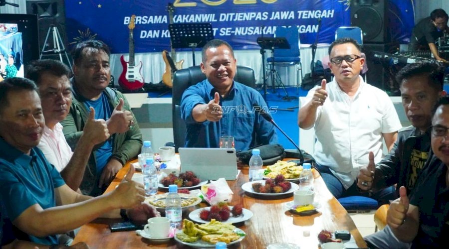 Evaluasi dan Apresiasi Kinerja Tahun 2025, Kanwil Ditjenpas Jateng Gelar Refleksi Akhir Tahun