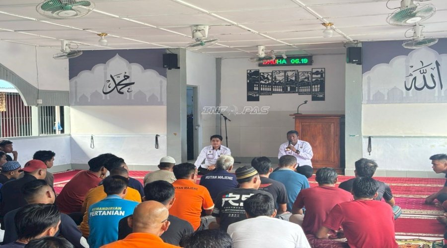 Awali Tahun 2026, Rutan Majene Buka Sesi Tanya Jawab bersama Warga Binaan