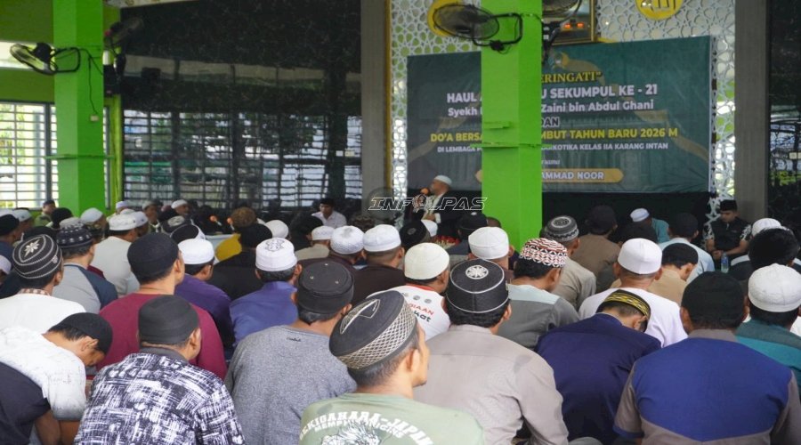 Lapas Narkotika Karang Intan Peringati Haul Ke-21 Abah Guru Sekumpul dan Doa Bersama Sambut Tahun Baru 2026