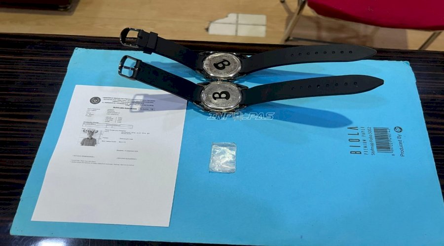Petugas Lapas Bengkalis Gagalkan Penyelundupan Narkotika dengan Modus Jam Tangan 