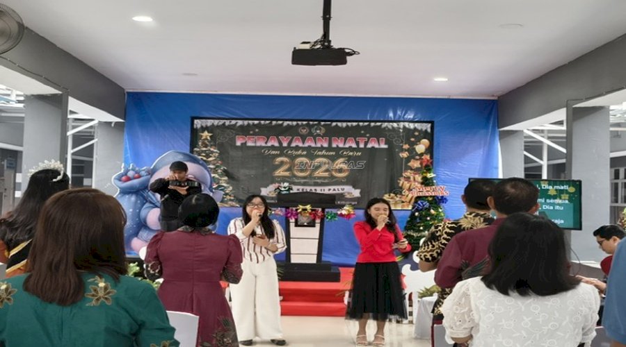 LPKA Palu Rayakan Natal dan Sambut Tahun 2026 dengan Kebersamaan dan Harapan Baru