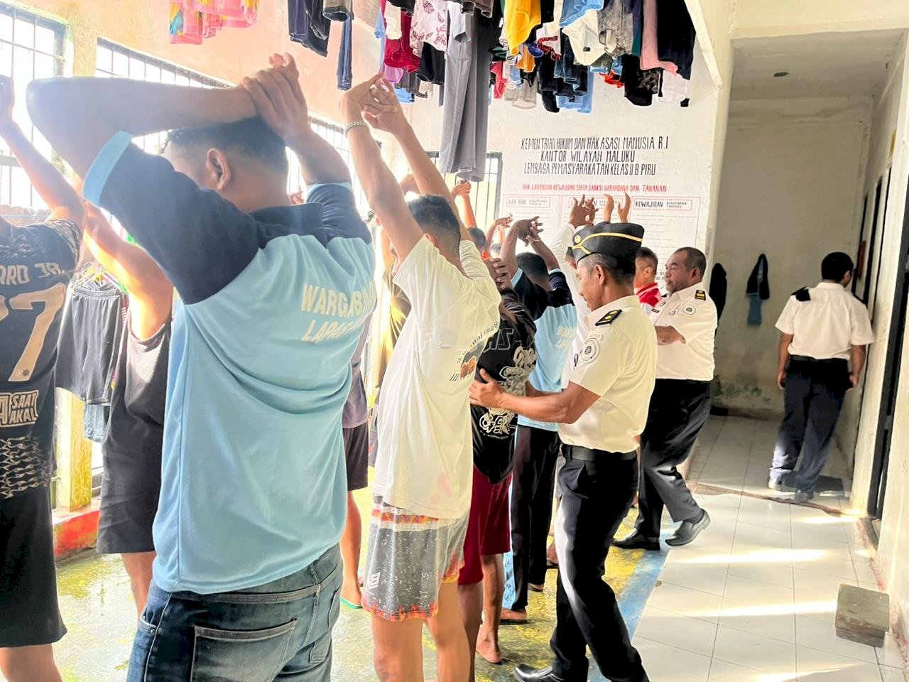 Awali 2026, Lapas Piru Perketat Pengamanan Kamar Hunian