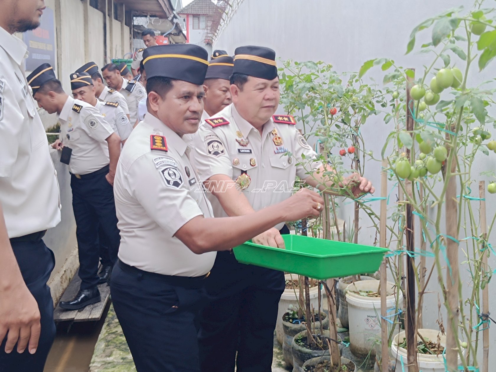 Kakanwil Ditjenpas Kaltim Apresiasi Panen Raya Hasil Pembinaan Warga Binaan Lapas Samarinda