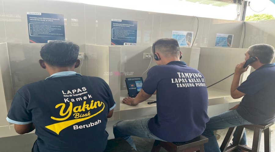 Lapas Tanjungpandan Fasilitasi Hak Komunikasi Warga Binaan lewat Wartelsus