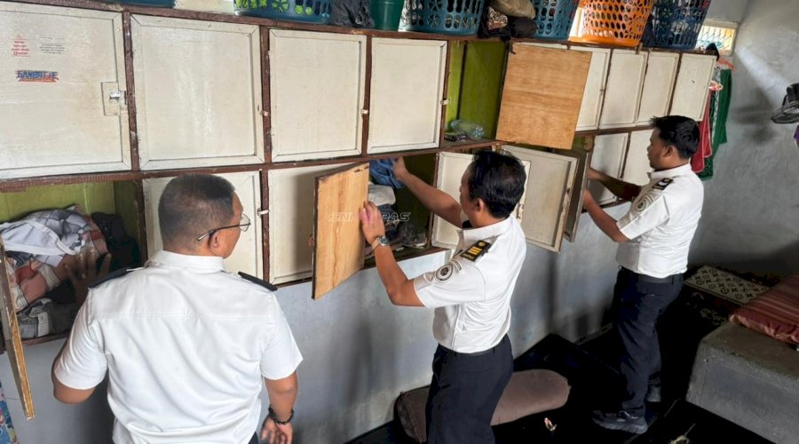 Awal Tahun 2026, Lapas Muara Bulian Razia Blok Hunian Warga Binaan 