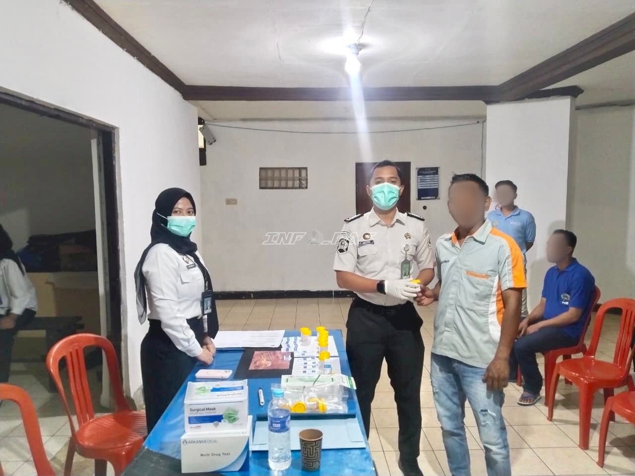 Tes Urine Awal Tahun 2026, Rutan Pelaihari Pastikan Lingkungan Bersih Narkoba