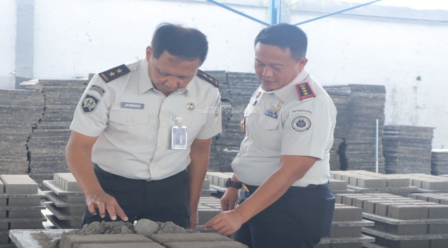 Kunjungan PK Ahli Utama Ditjenpas, Dukungan terhadap Program Jawara Beton di Lapas Kelas I Tangerang