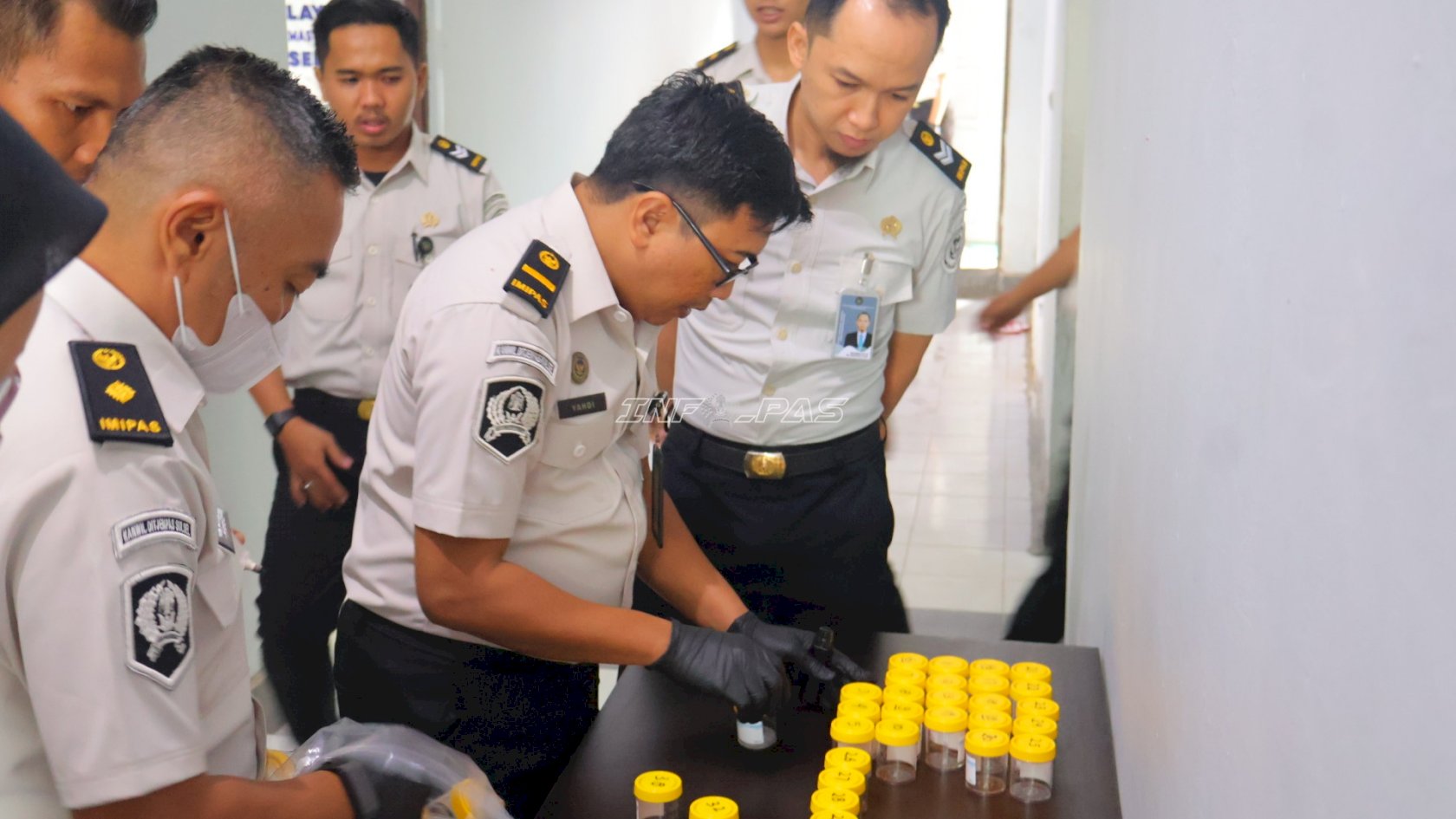 Tes Urine, Kanwil Ditjenpas Kalsel Pastikan Seluruh Jajaran Bersih Narkoba 