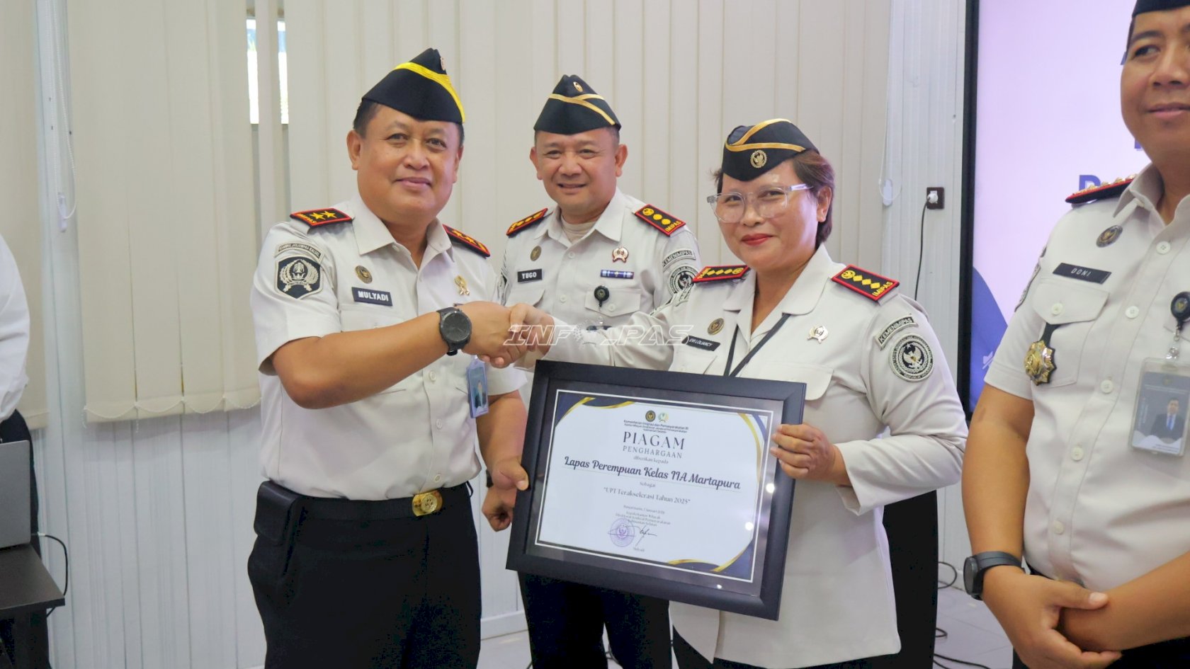 Lapas Perempuan Martapura Raih Lima Penghargaan Kakanwil, Bukti Konsistensi Kinerja 2025