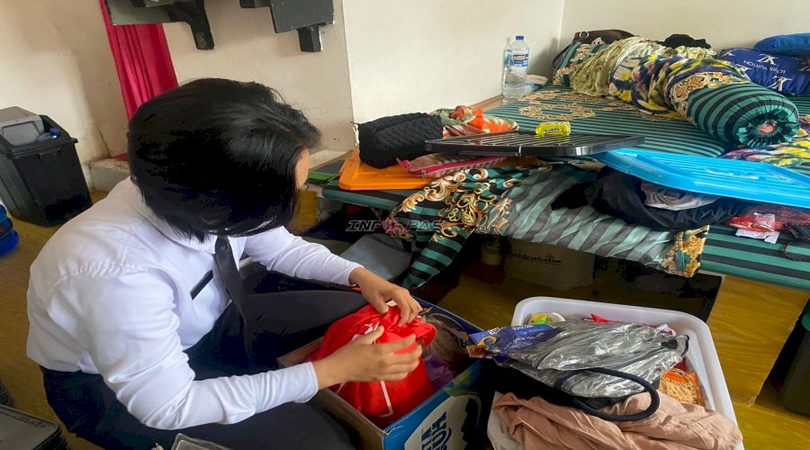 Komitmen Bersih dari Narkoba, Lapas Perempuan Palu Geledah Hunian dan Tes Urine 