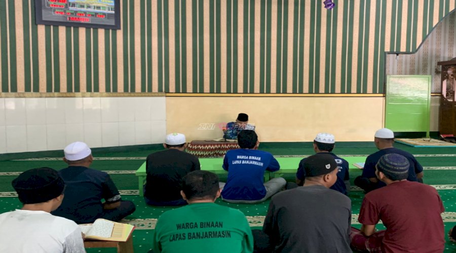 Warga Binaan Lapas Banjarmasin Perdalam Makna Al-Qur’an lewat Ceramah Keagamaan 