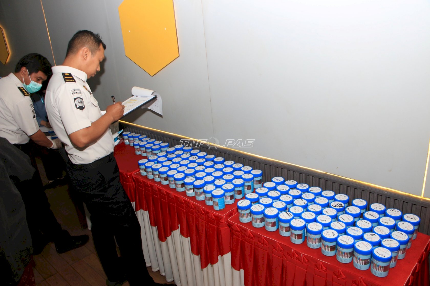 Tes Urine Acak, Lapas Madiun Pastikan Lingkungan Bersih Narkoba