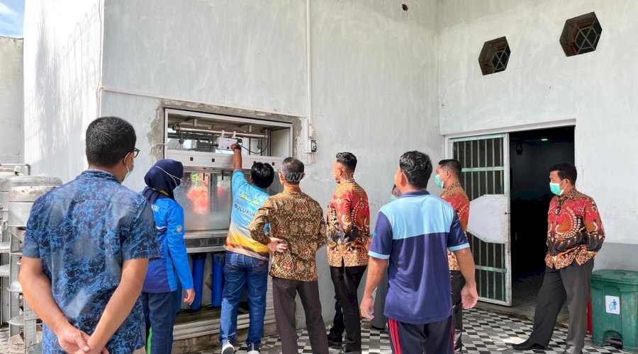 Lapas Bulukumba Gandeng Dinkes Kab. Bulukumba Lakukan Inspeksi Sanitasi dan Kualitas Air