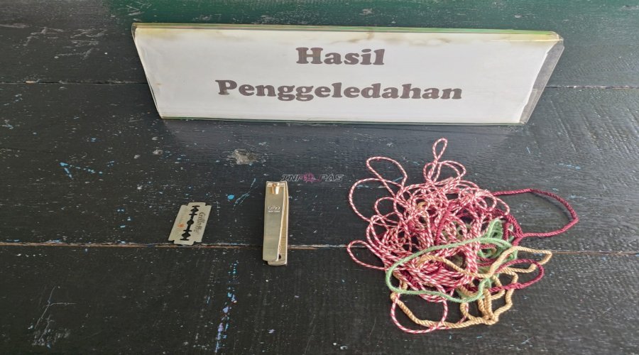 Lapas Perempuan Ambon Geledah Blok Hunian, Komitmen Ciptakan Lingkungan Aman dan Kondusif