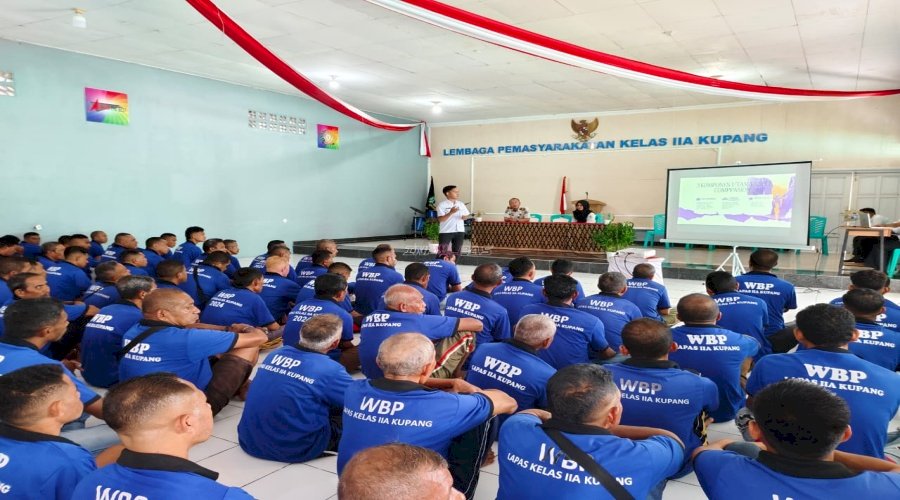 Jaga Kesehatan Mental, Lapas Kupang Kenalkan ‘Self Compassion’ kepada Warga Binaan 