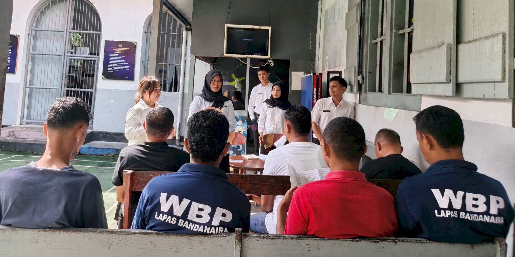 Lapas Bandanaira Edukasi Warga Binaan Kebersihan Tangan dan Etika Batuk