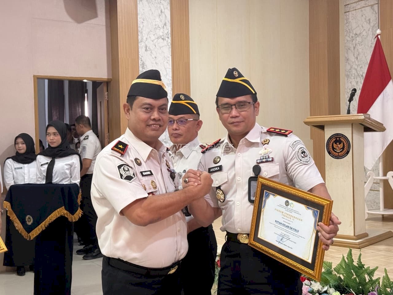 Rutan Palu Raih Penghargaan Humas Terbaik II Kanwil Ditjenpas Sulteng 2025