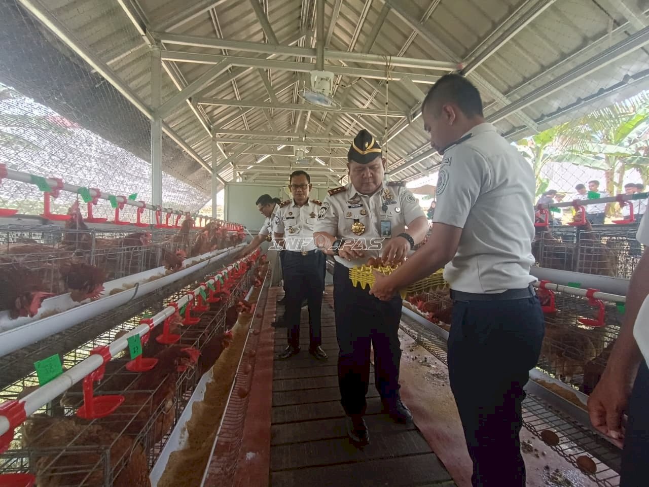 Kakanwil Ditjenpas Kaltim Monitoring Pelayanan dan Pembinaan di Rutan Tanah Grogot