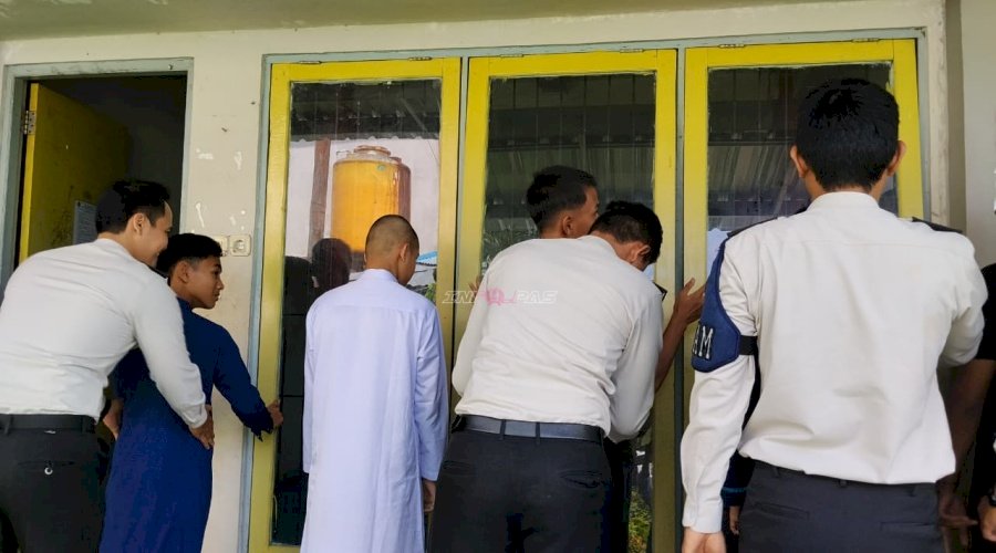 Pastikan Lingkungan Aman, LPKA Martapura Razia Kamar Anak Binaan