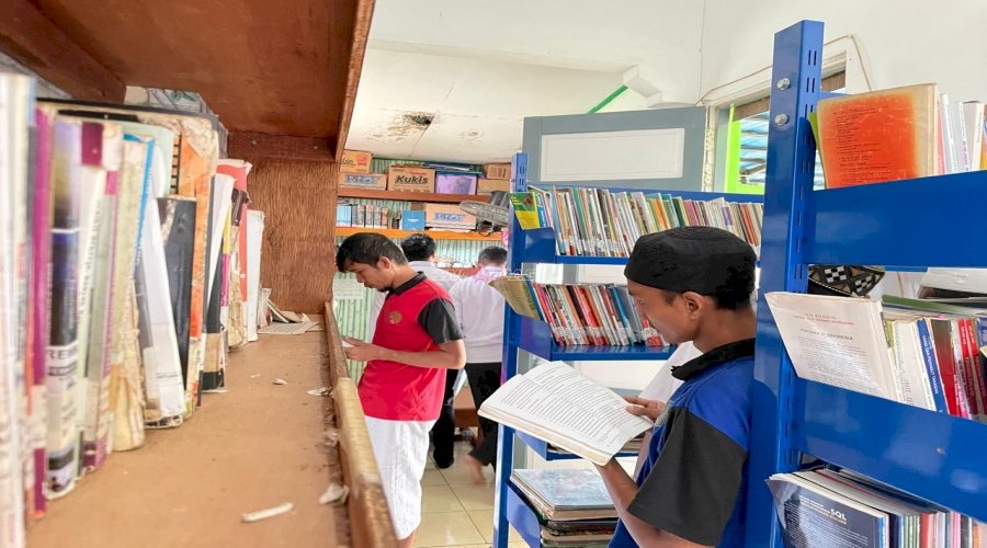 Pembinaan Humanis Berbasis Literasi, Lapas Narkotika Karang Intan Optimalkan Perpustakaan 