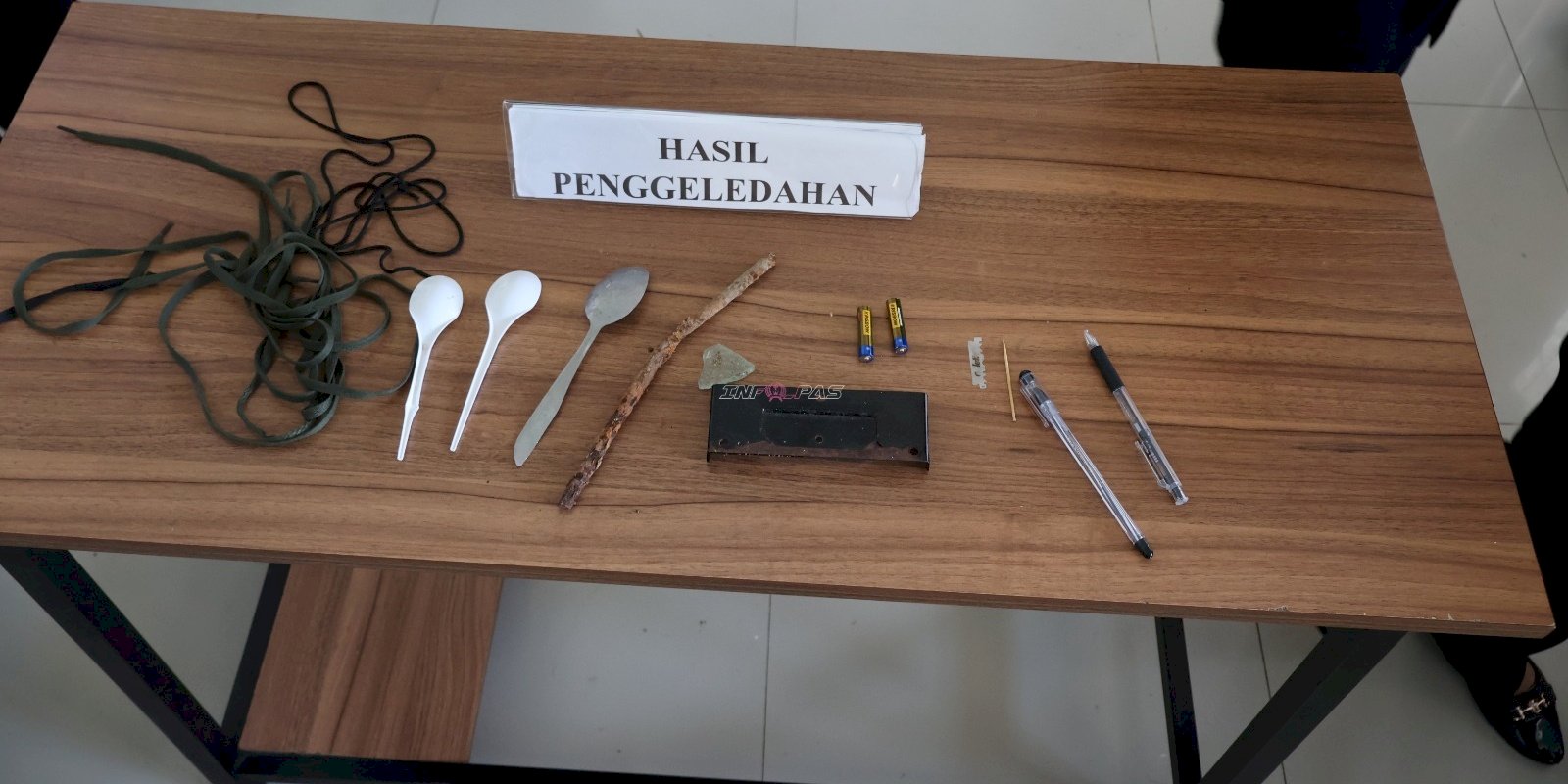 Deteksi Dini Gangguan Kamtib, LPKA  Ambon Gelar Penggeledahan Rutin